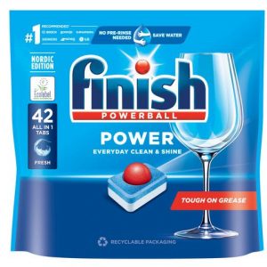 Maskindisk FINISH Power AiO 42/fp