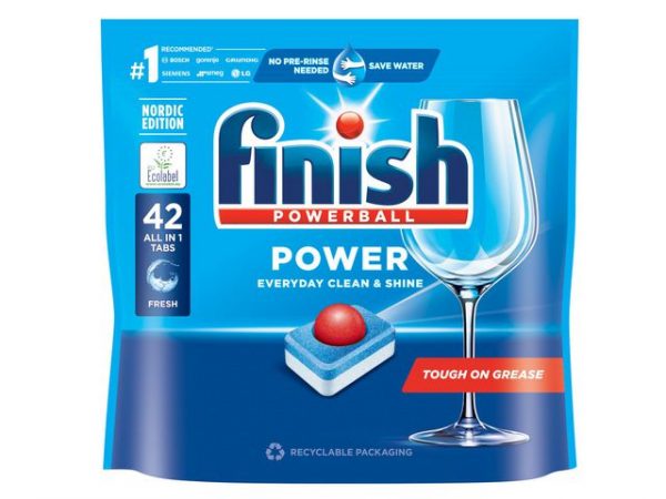 Maskindisk FINISH Power AiO 42/fp