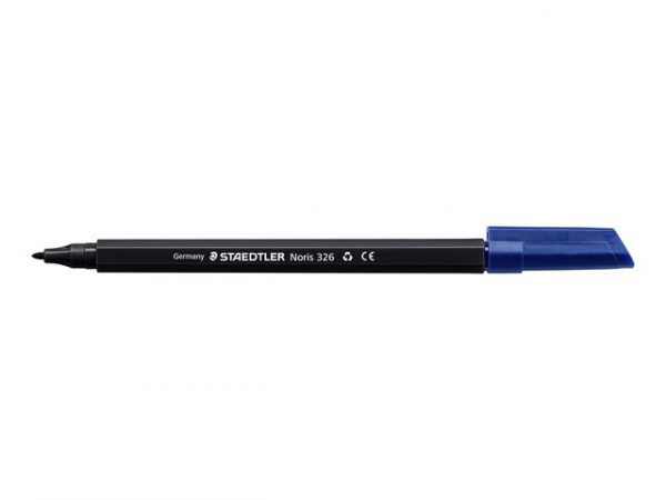 Fiberpenna STAEDTLER 326 1mm Svart