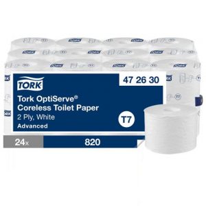 Toalettpapper TORK Adv T7 2-lag 24/krt