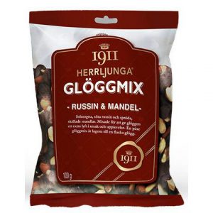 Glöggmix HERRLJUNGA russin/mandel 100g