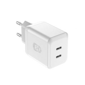 Laddare Vägg UPSTRÖM 35W Dual USB-C GaN