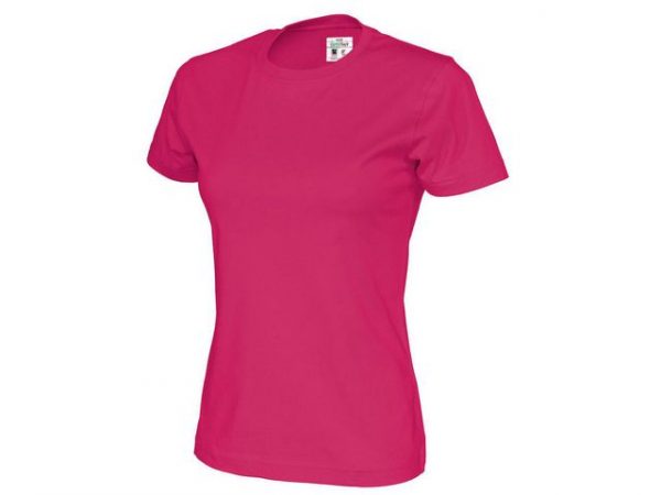 T-shirt COTTOVER dam GOTS cerise 2XL