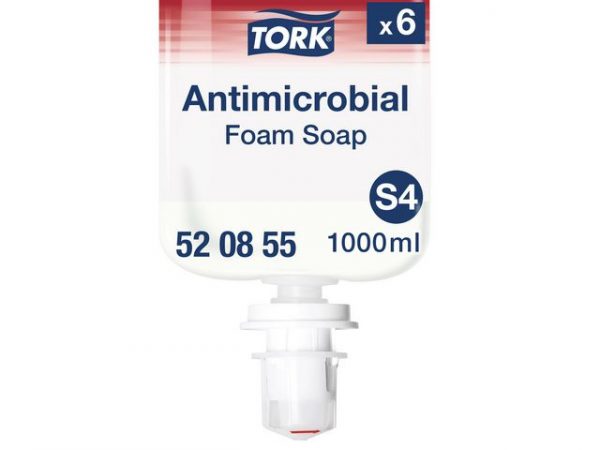 Skumtvål TORK S4 Antimikrobiell 1L