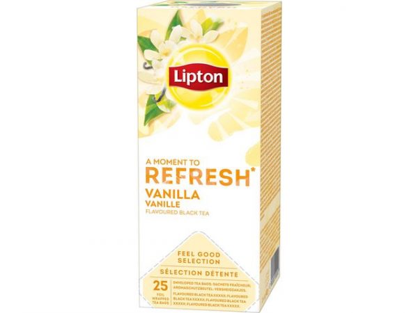 Te LIPTON Påse vanilj 25/fp