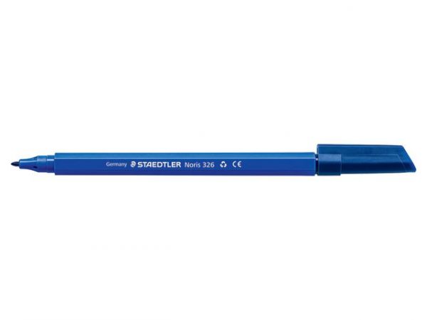 Fiberpenna STAEDTLER 326 1mm blå