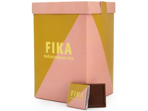 Choklad Fika mjölk 31% 5g 150/fp