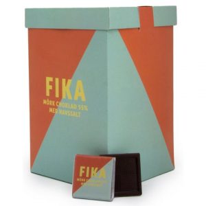 Choklad Fika mörk 55% 5g 150/fp