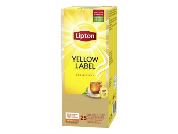 Te LIPTON påse Yellow Label 25/fp