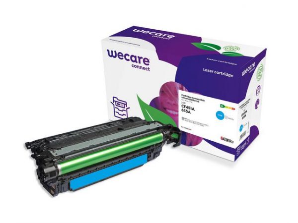 Toner WECARE HP CF451A 655A 10